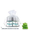 COSMETIC SET   "BREEZY BLU" body lotion and antibacterial bar soap