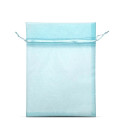 ORGANDY BAG   pale blue 15x20 cm 