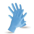 NITRILE GLOVES   light blue