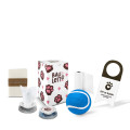 box kit cane in hotel con pallina