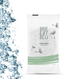 SHOWER CAP   "BREEZY BLU" flow pack
