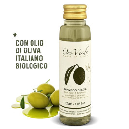 BATH FOAM & SHOWER GEL   "OROVERDE" 32 ml bottle