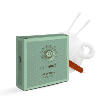 VANITY SET   "I GIRASOLI" cardboard box