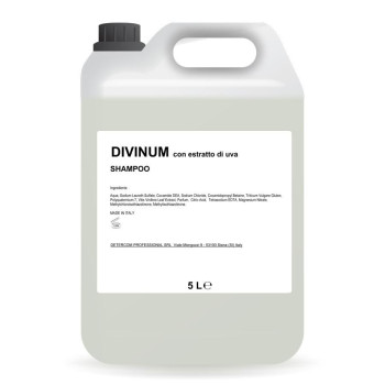 SHAMPOO AND HAIR CONDITIONER   "DIVINUM" 5 lt jug