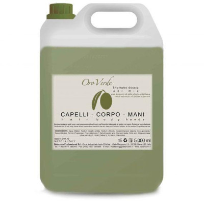BATH FOAM & SHOWER GEL   OROVERDE 5 lt jug