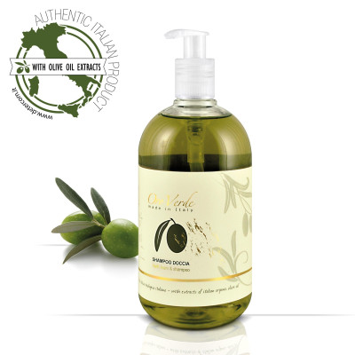 BATH FOAM & SHOWER GEL   "OROVERDE" 500 ml dispenser