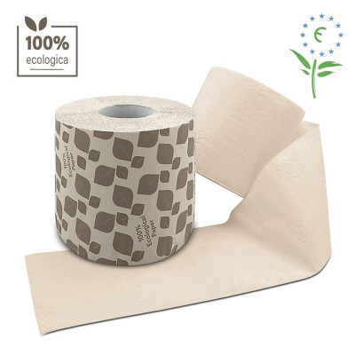 TOILET PAPER   2-ply, 100% eco-friendly E-TISSUE wrapper