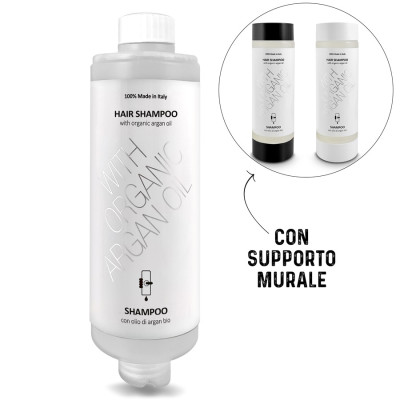 shampoo dispenser per hotel press wash ricaricabile