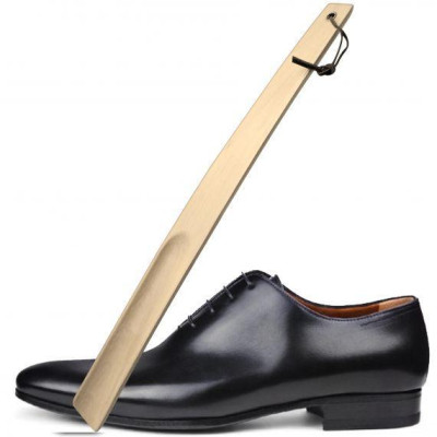 WOOD SHOE HORN   long, standard