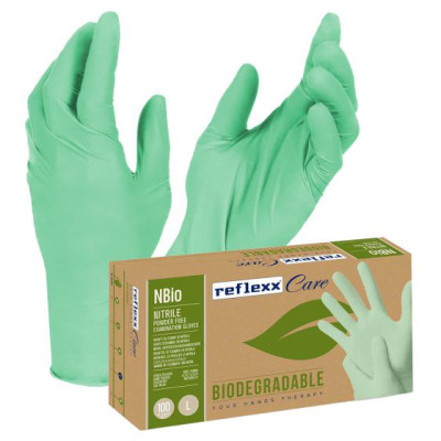 GUANTI NITRILE N-BIO   eco-friendly 