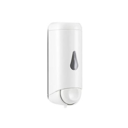dispenser sapone a muro bianco