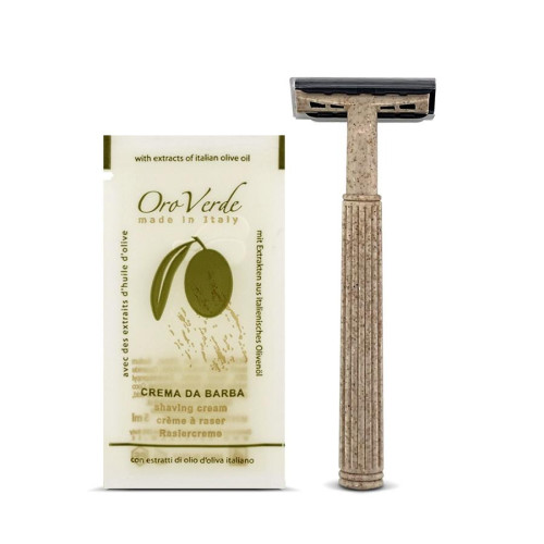 biodegradable shaving kit   