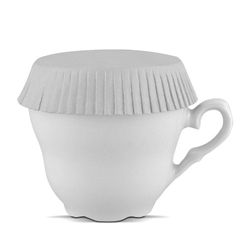 cup cover and glass   9 cm diameter, standard