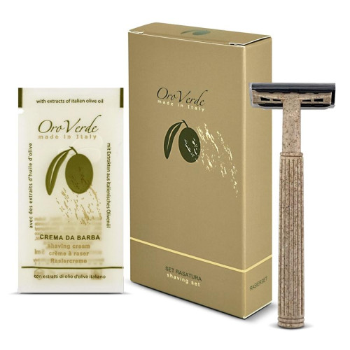 biodegradable shaving kit   