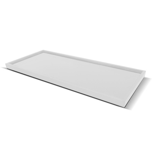 tray for hotel amenities   transparent plastic