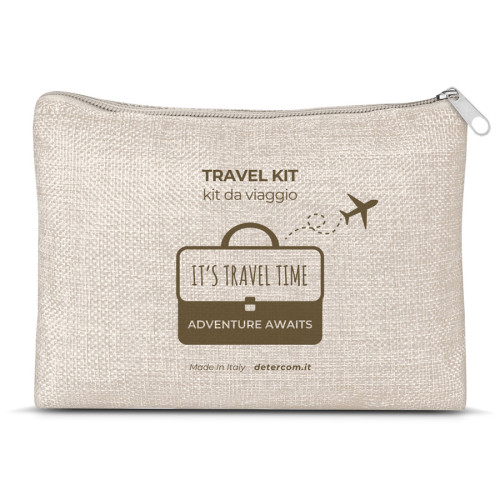 pouch with zipper   travel kit standard