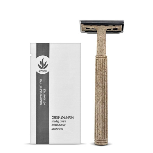 biodegradable shaving kit   biodegradable pack